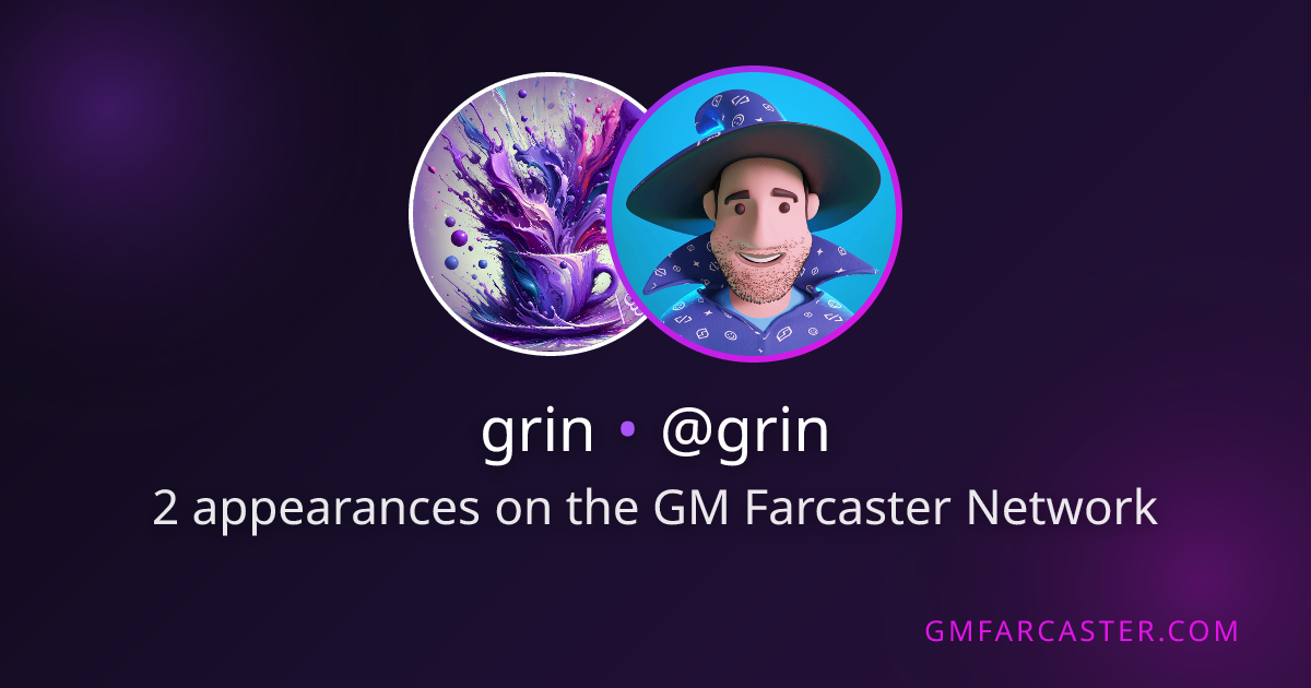 Guest on GM Farcaster